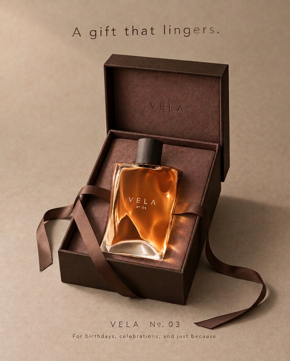 VELA ad C, for the gift buyer